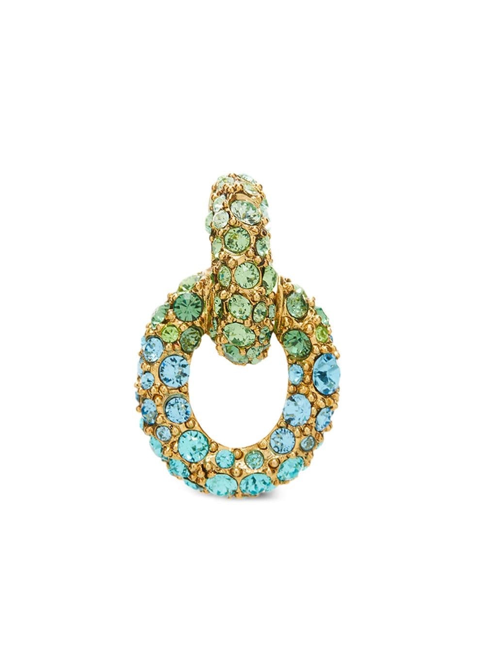 Fortuna crystal-embellished earrings - 2