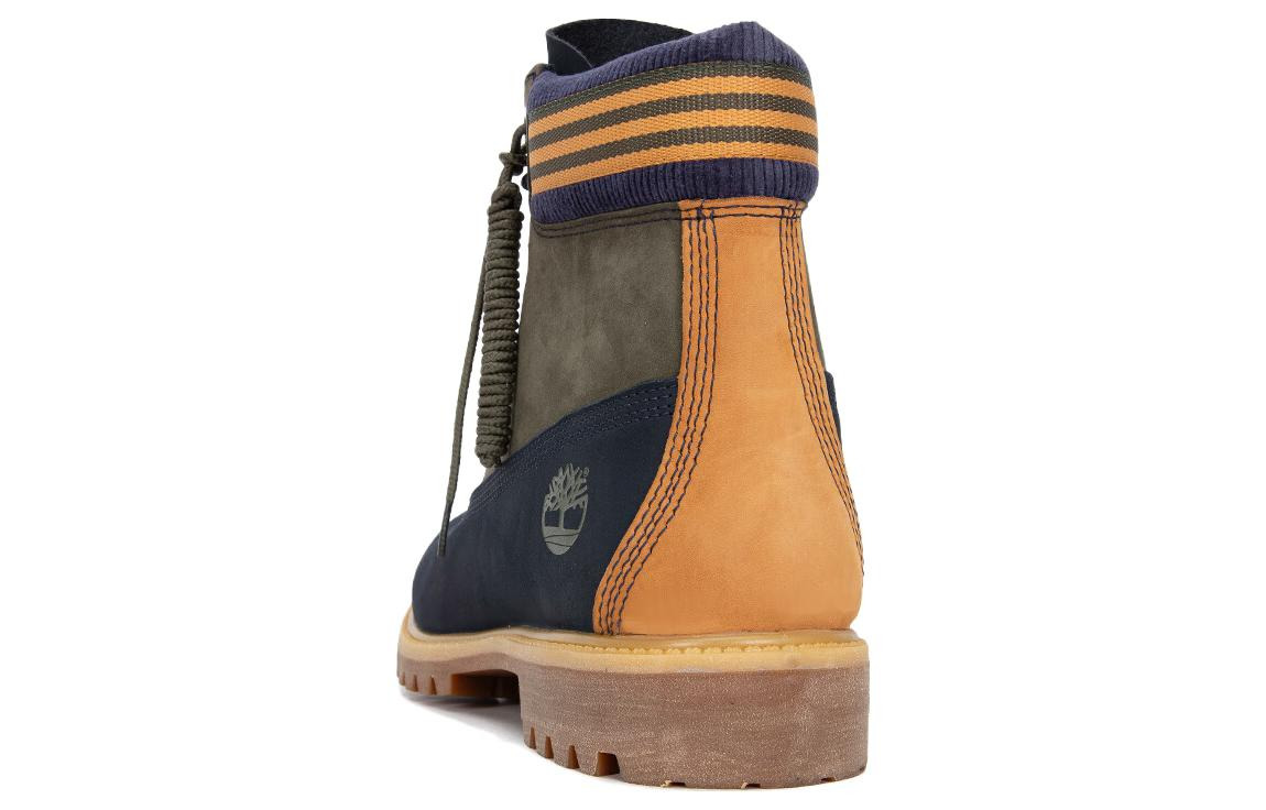 Timberland 6 Inch Waterproof Boot 'Navy Orange' A5ZZF019 - 3