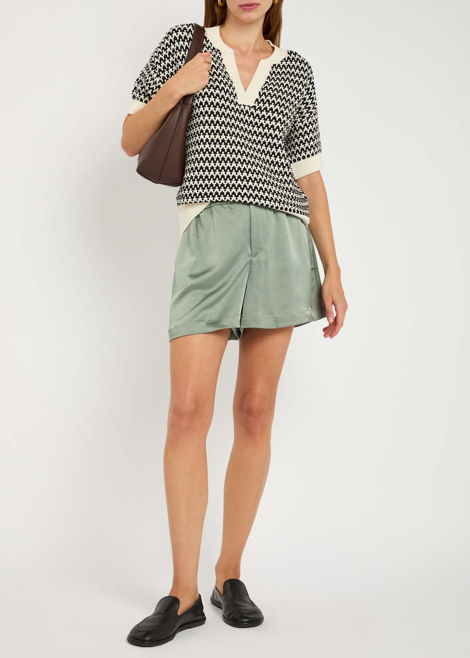 Varley Dora Patterned Knit top - 4