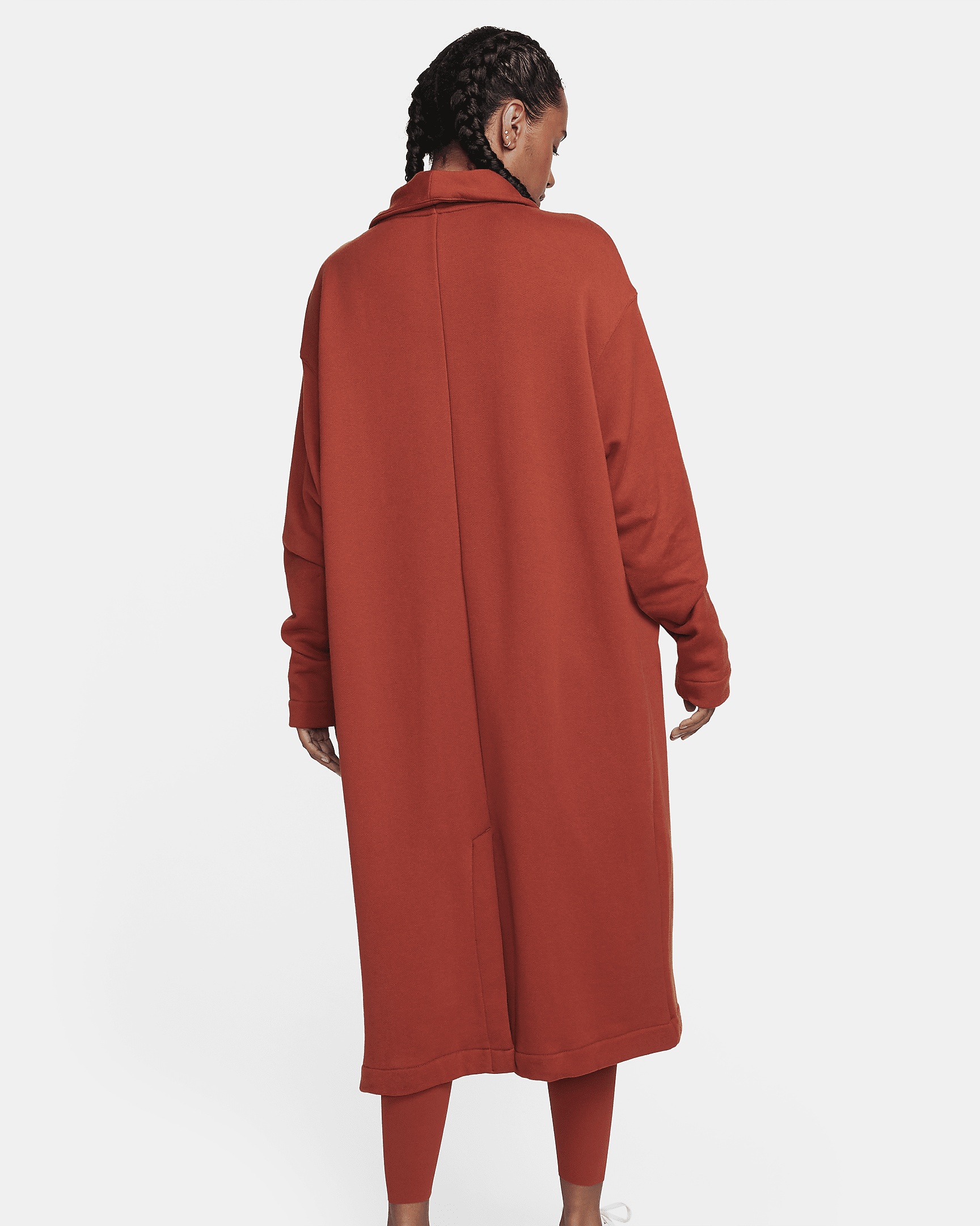 Women's Nike Sportswear Modern Fleece Oversized French Terry Duster - 2