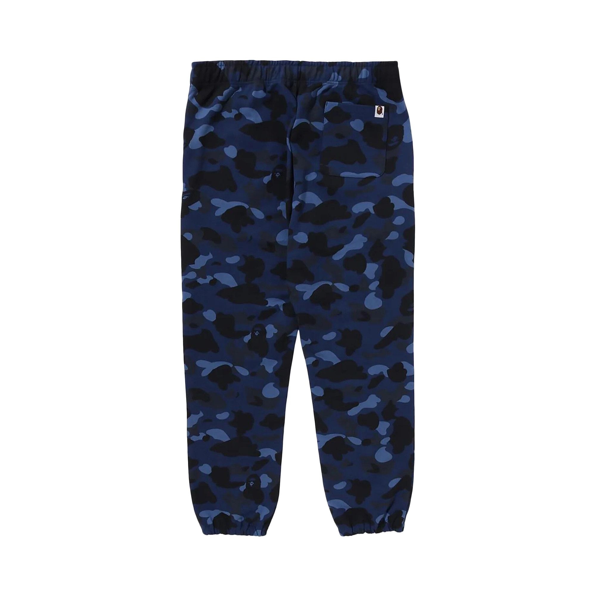 BAPE Color Camo Shark Sweatpants 'Navy' - 2