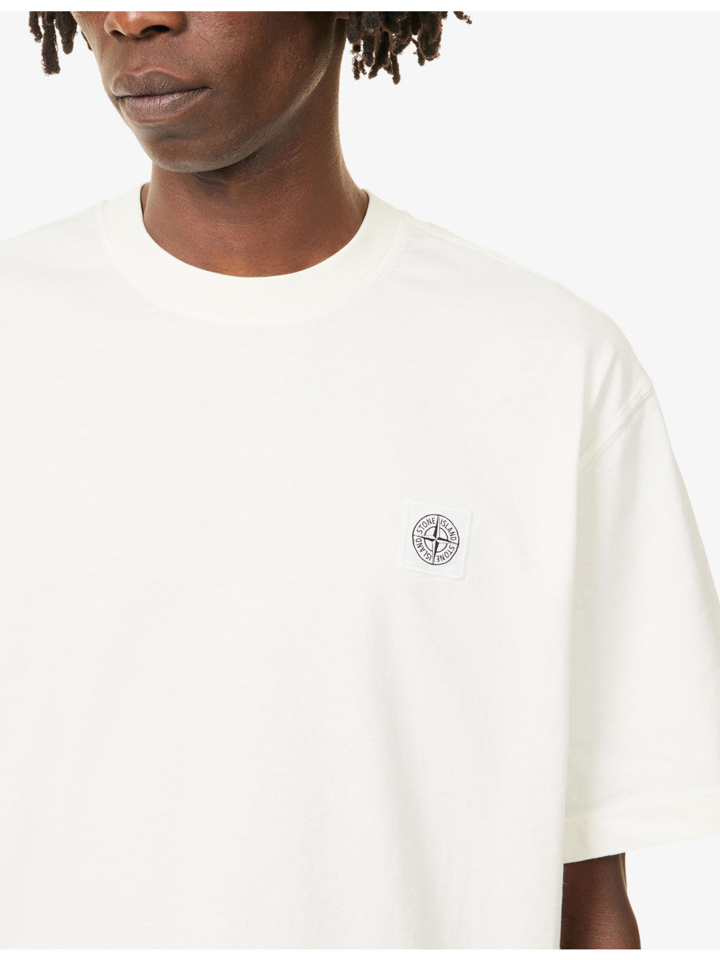 Brand-Patch Relaxed-Fit Cotton-Jersey T-Shirt - 5