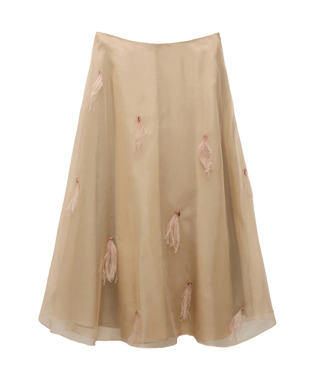 SHEER VOLUMES SKIRT - 1