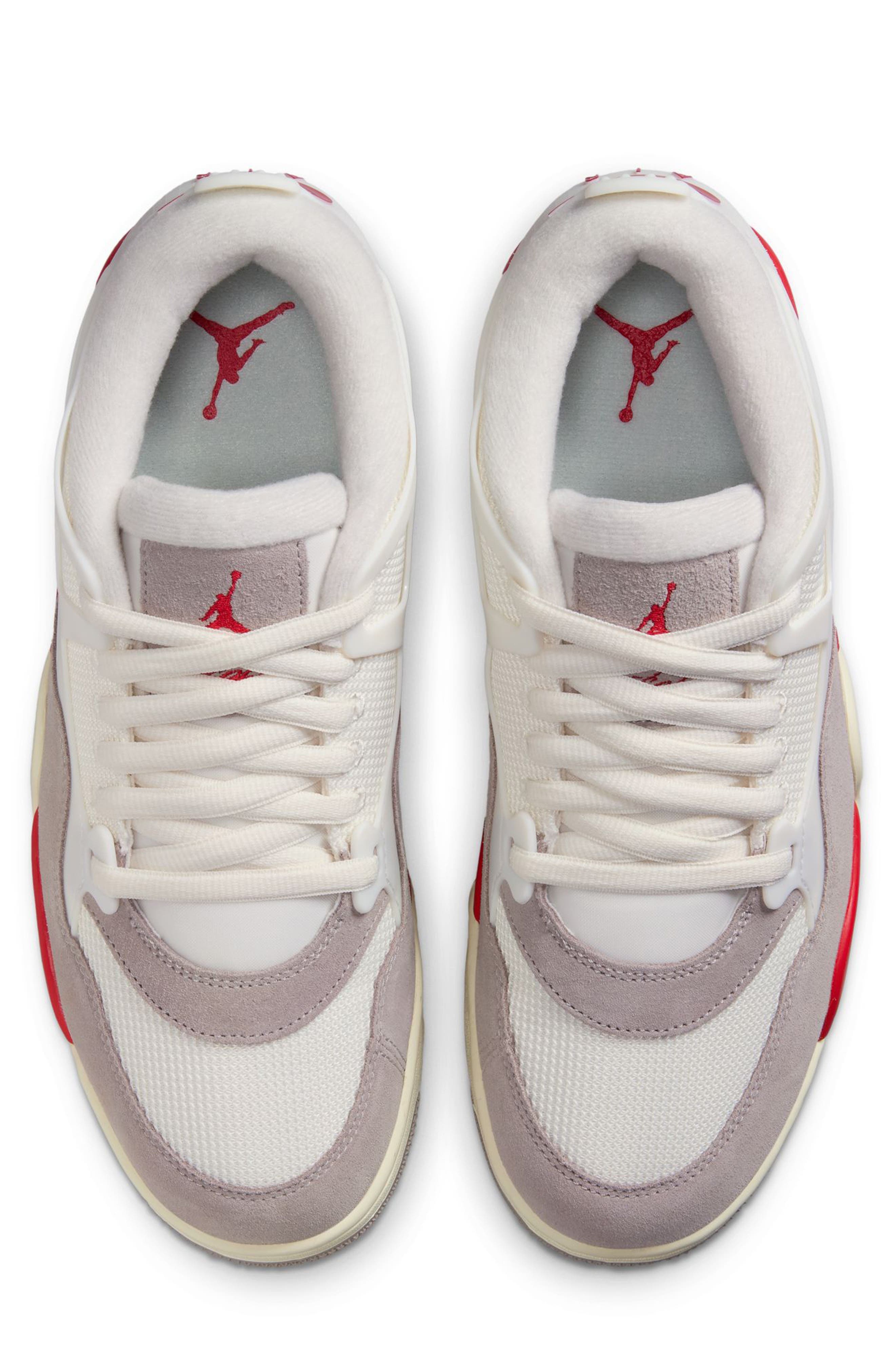 Nike Air Jordan 4 RM Sneaker in 100 Sail/fire R at Nordstrom - 3