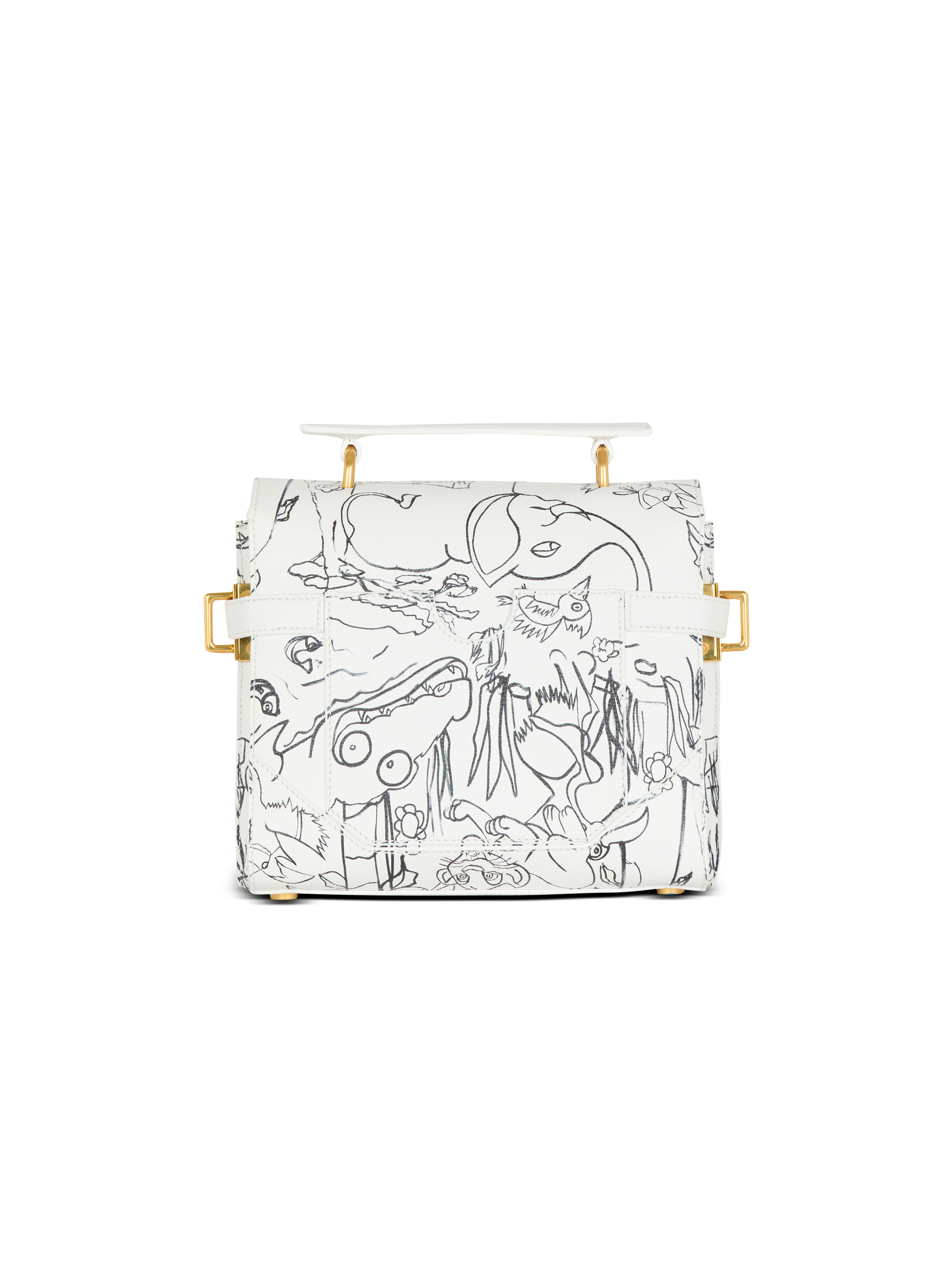 Disney x Balmain: The Lion King - B-Buzz 23 bag in Enfant Précoce print - 4