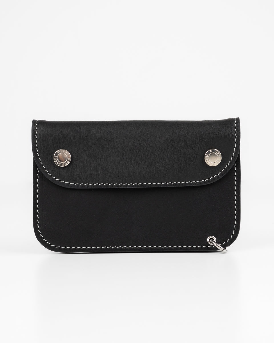 OGL BRAVE HORSEHIDE TRUCKER WALLET - BLACK - 1