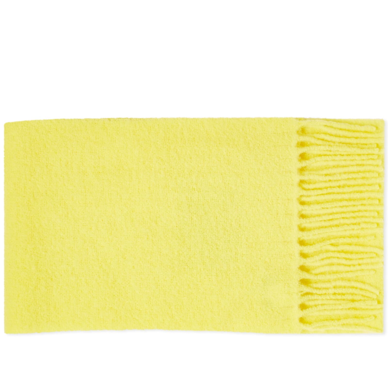 Maison Kitsune Baby Alpaca Plain Scarf - 1