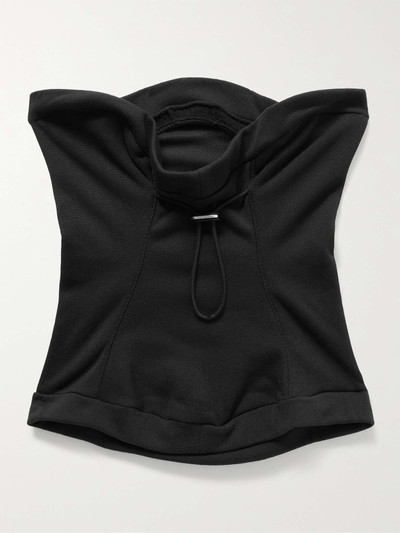 Givenchy Mesh-Trimmed Jersey Gaiter outlook