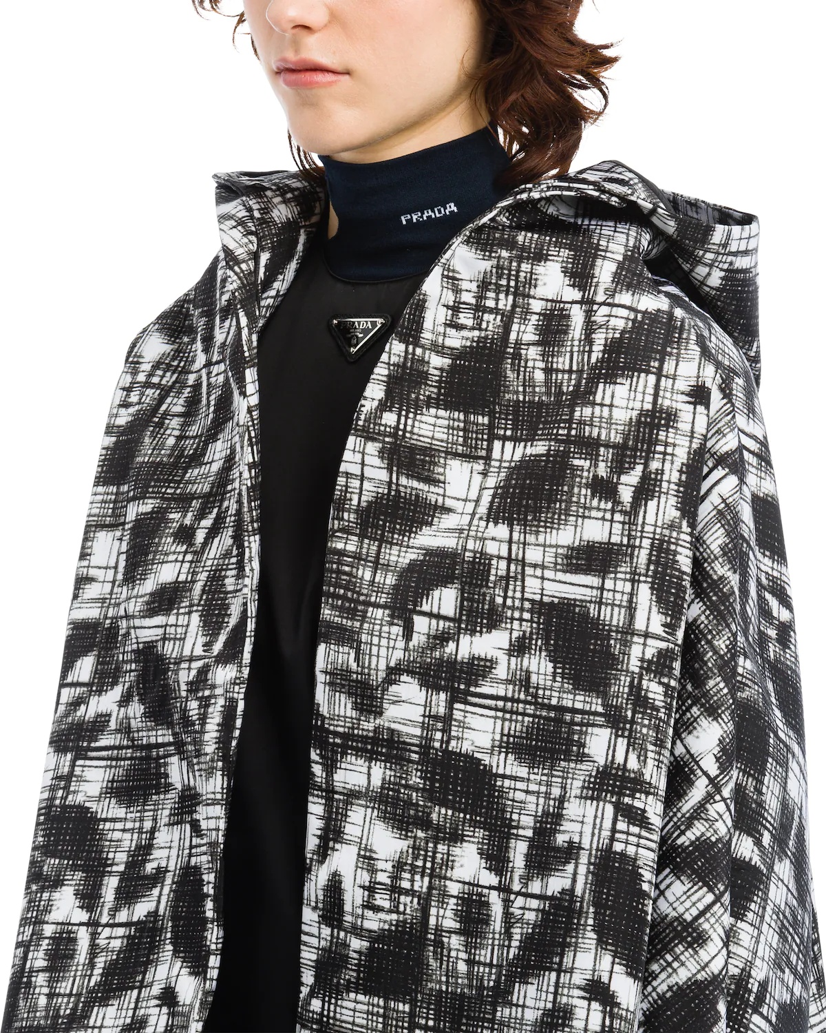 Re-Nylon Gabardine oversized coat - 5