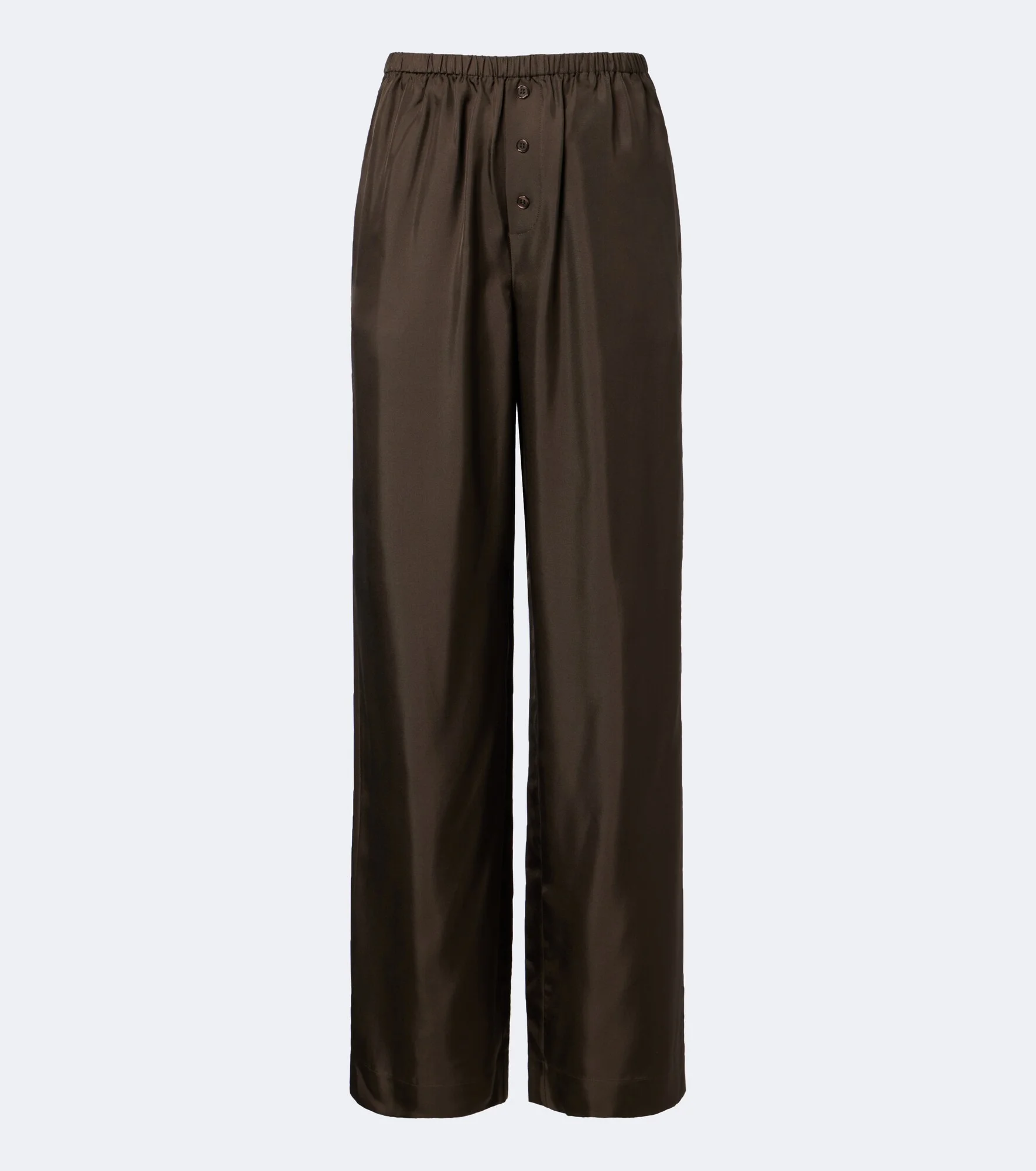 Silk wide-leg pants - 1