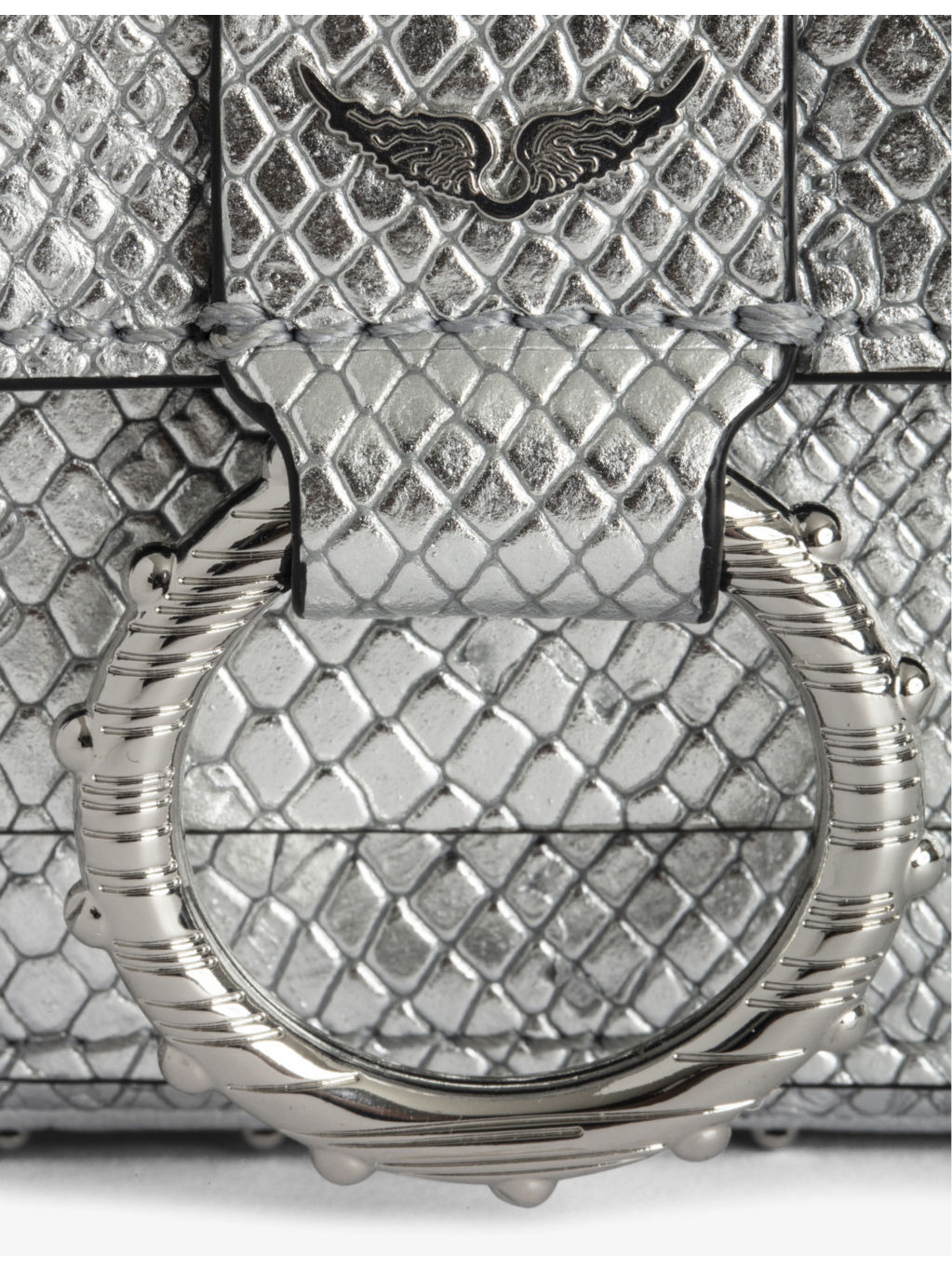 Zadig&Voltaire x Kate Moss Studded Leather Cross-Body Bag - 2