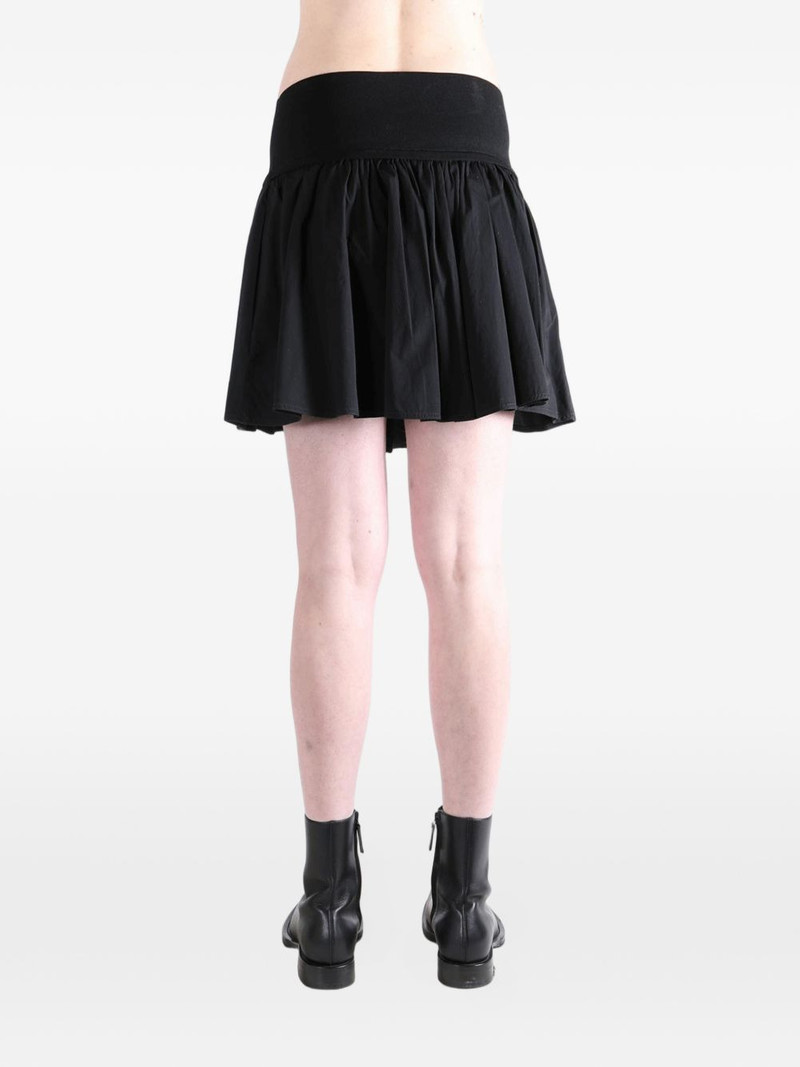 gathered mini skirt 4