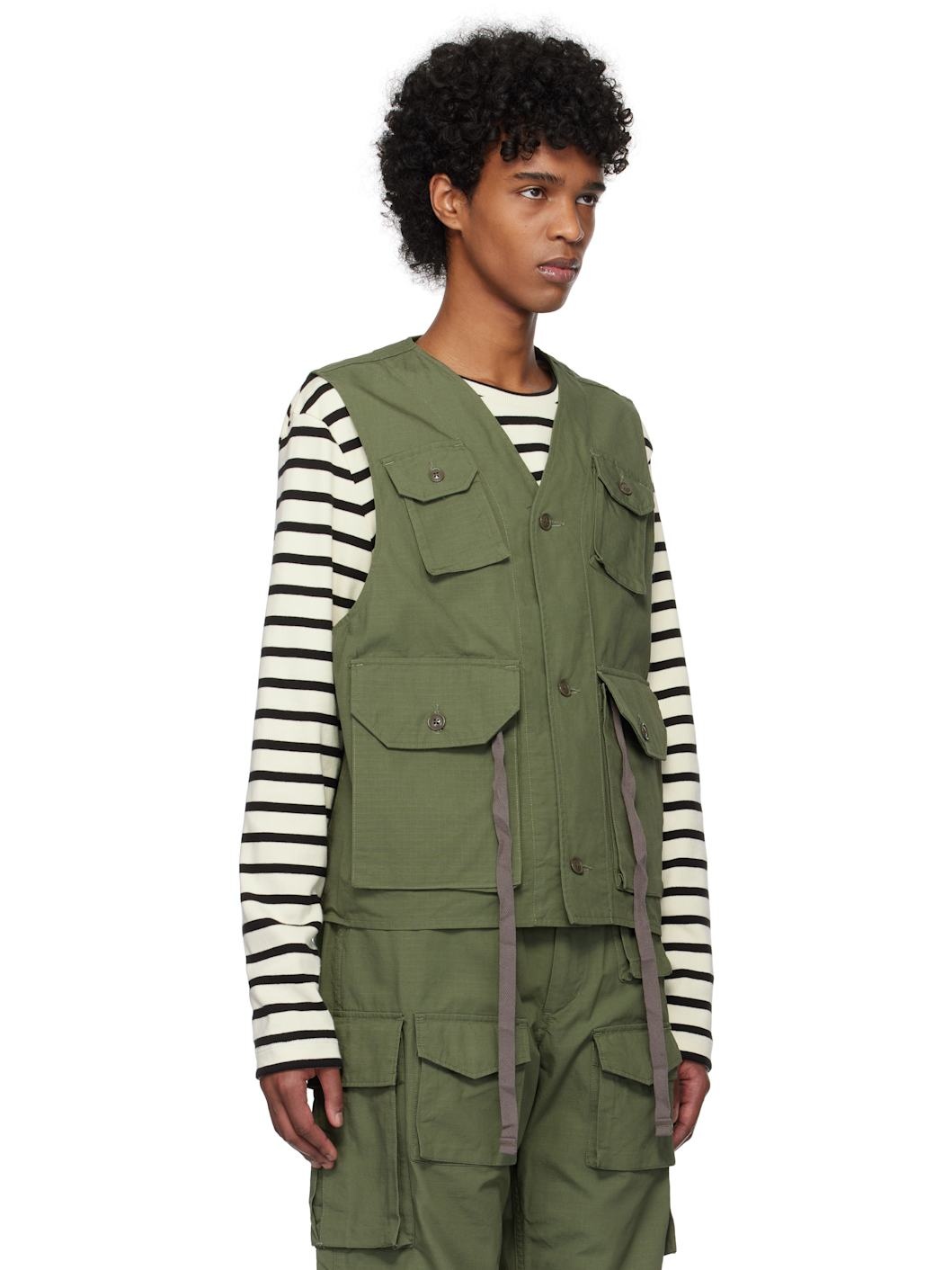 Khaki C-1 Vest - 2