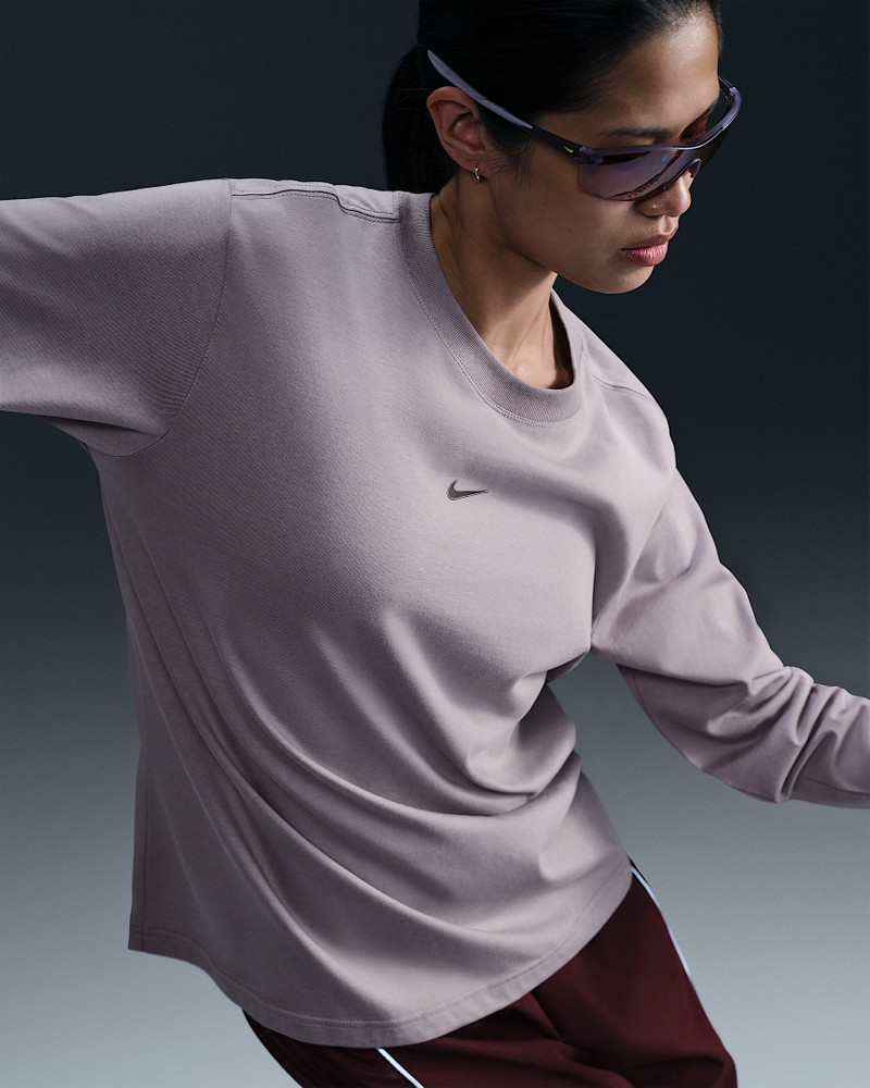 Nike Sportswear 여성 느슨한 긴 소매 티셔츠 3