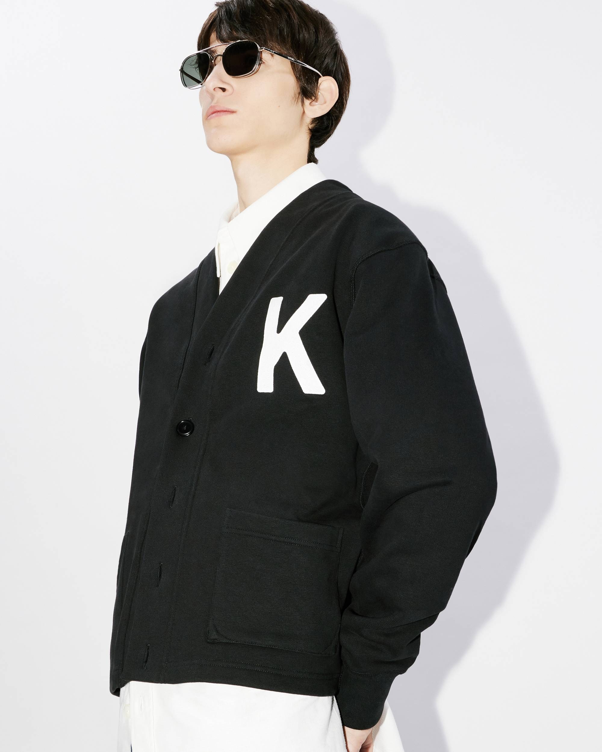 'KENZO Elephant' embroidered cardigan - 7