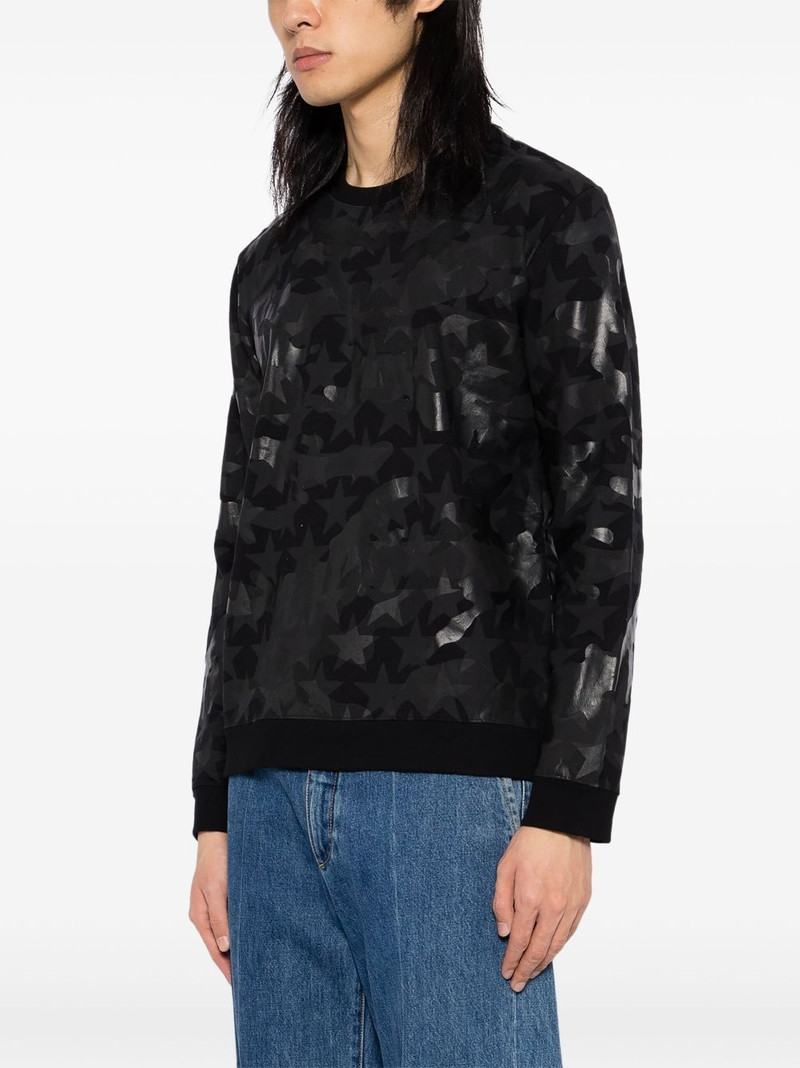 camouflage star-print sweatshirt 3