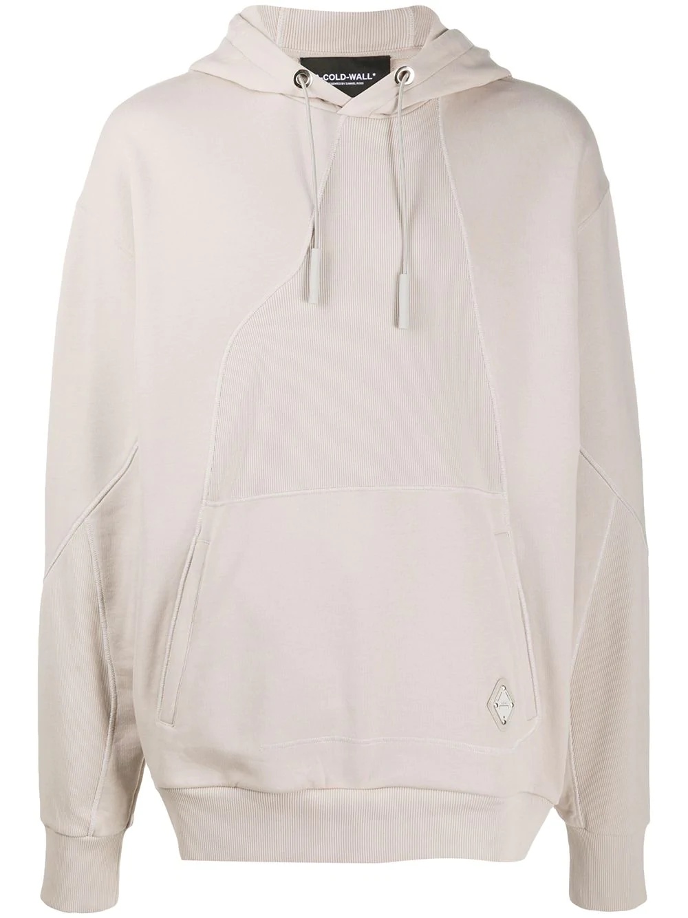 drawstring hood jumper - 1