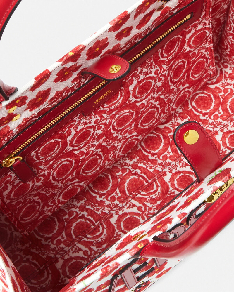 Strawberry Garden La Medusa Large Tote Bag 3