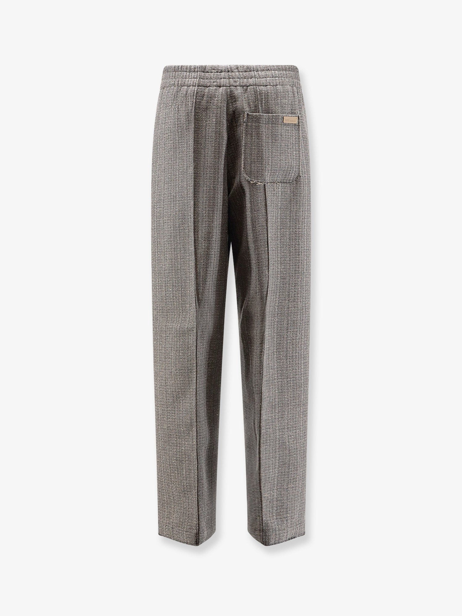 Ami Paris Virgin Wool Blend Trousers - 2