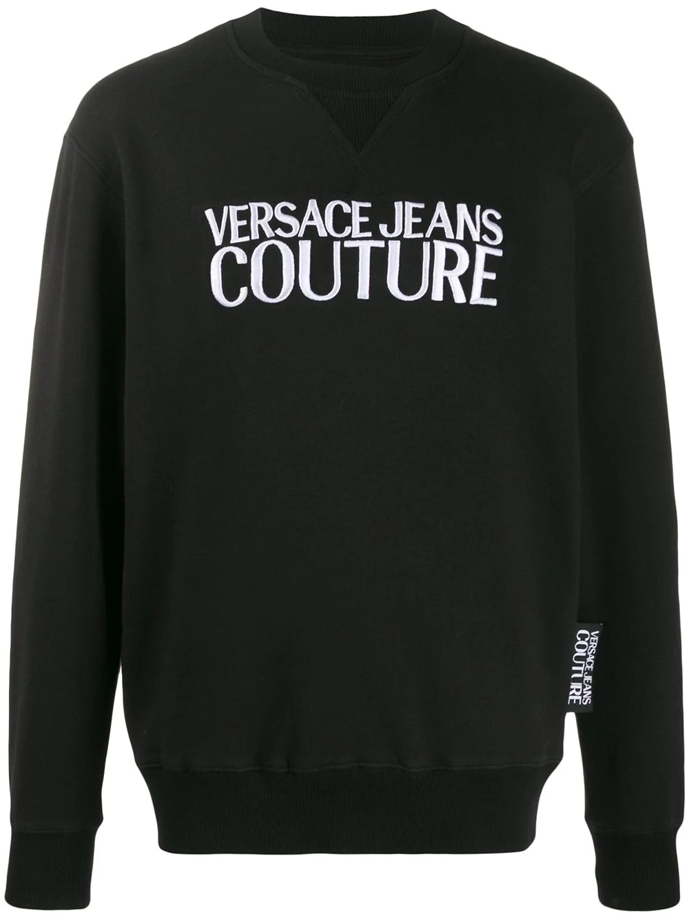 logo-embroidered relaxe-fit sweatshirt - 1