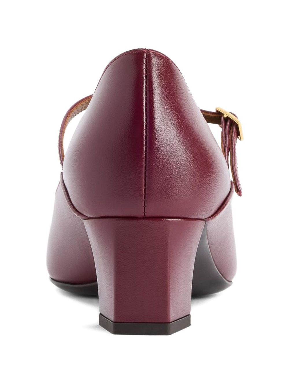 ankle-strap metallic-toe pumps - 2