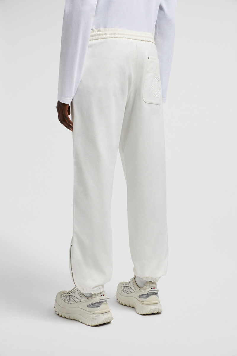 Embroidered Logo Cotton Jogging Pants 5