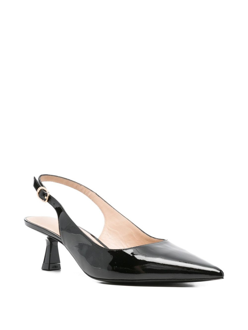 Stuart Weitzman 50mm slingback pointed-toe pumps outlook