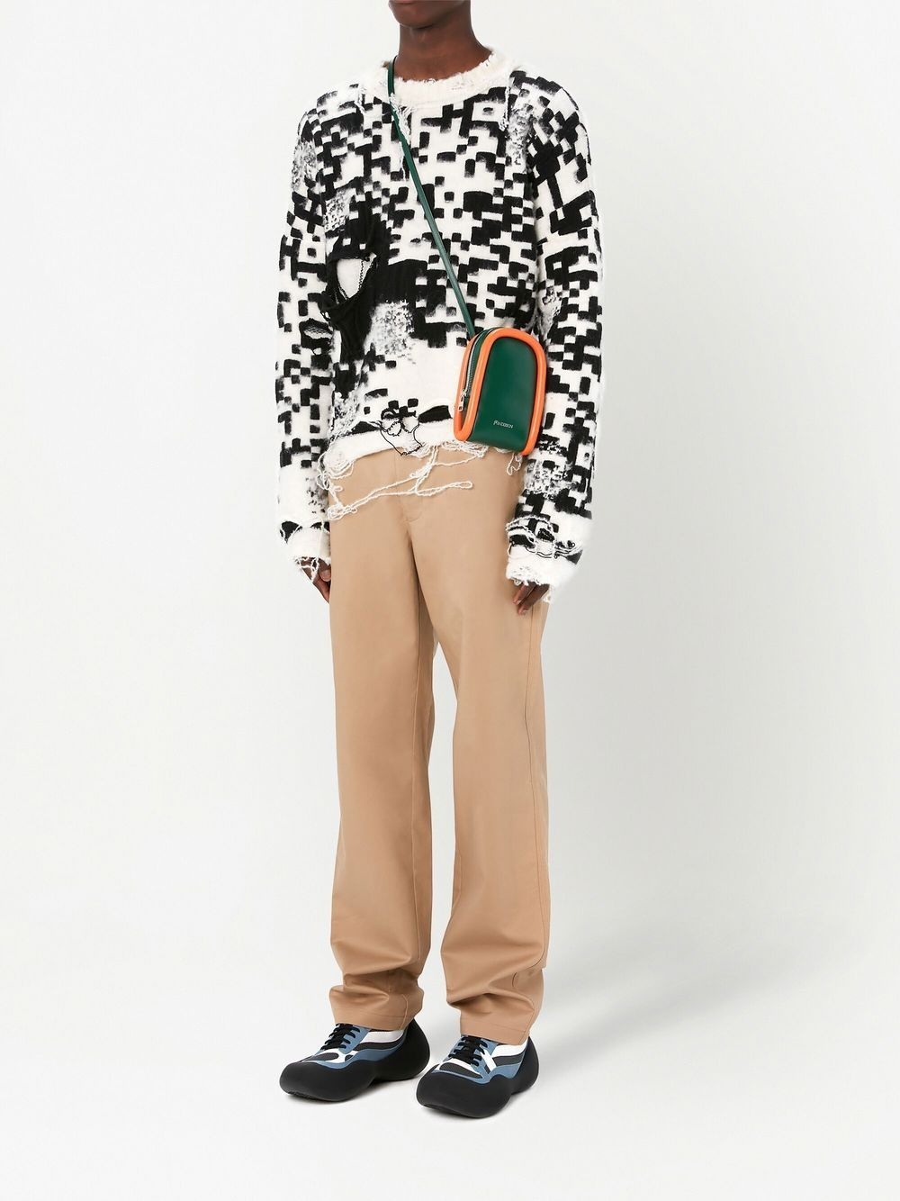 QR-code knit jumper - 3