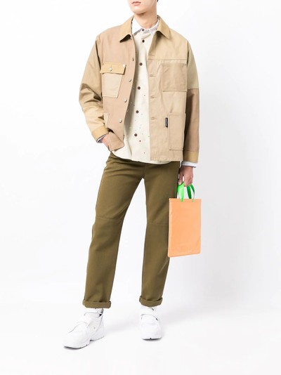 Comme des Garçons Homme panelled patch-pockets jacket outlook