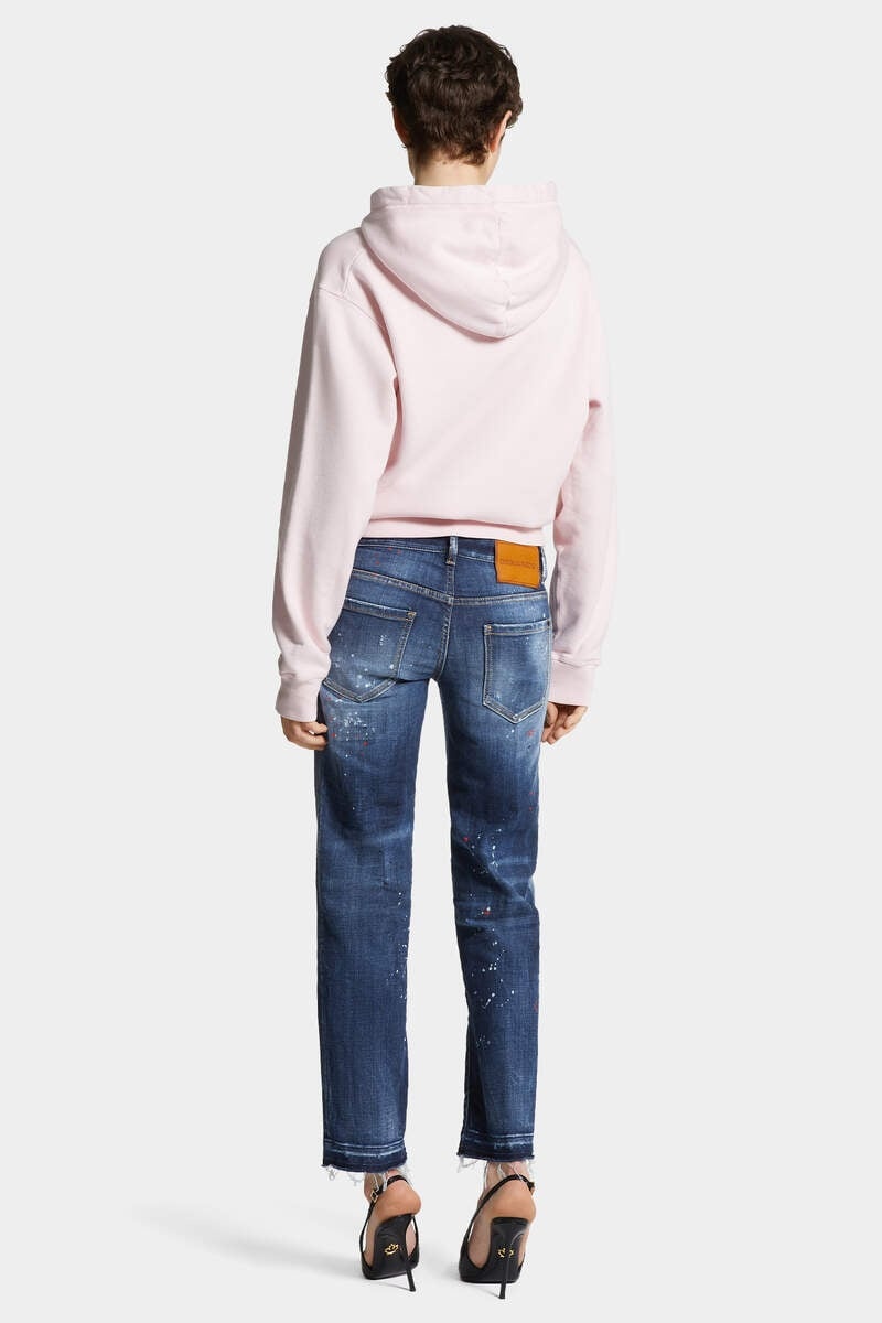 MEDIUM EASY RED SPOTS WASH JENNA JEANS - 4