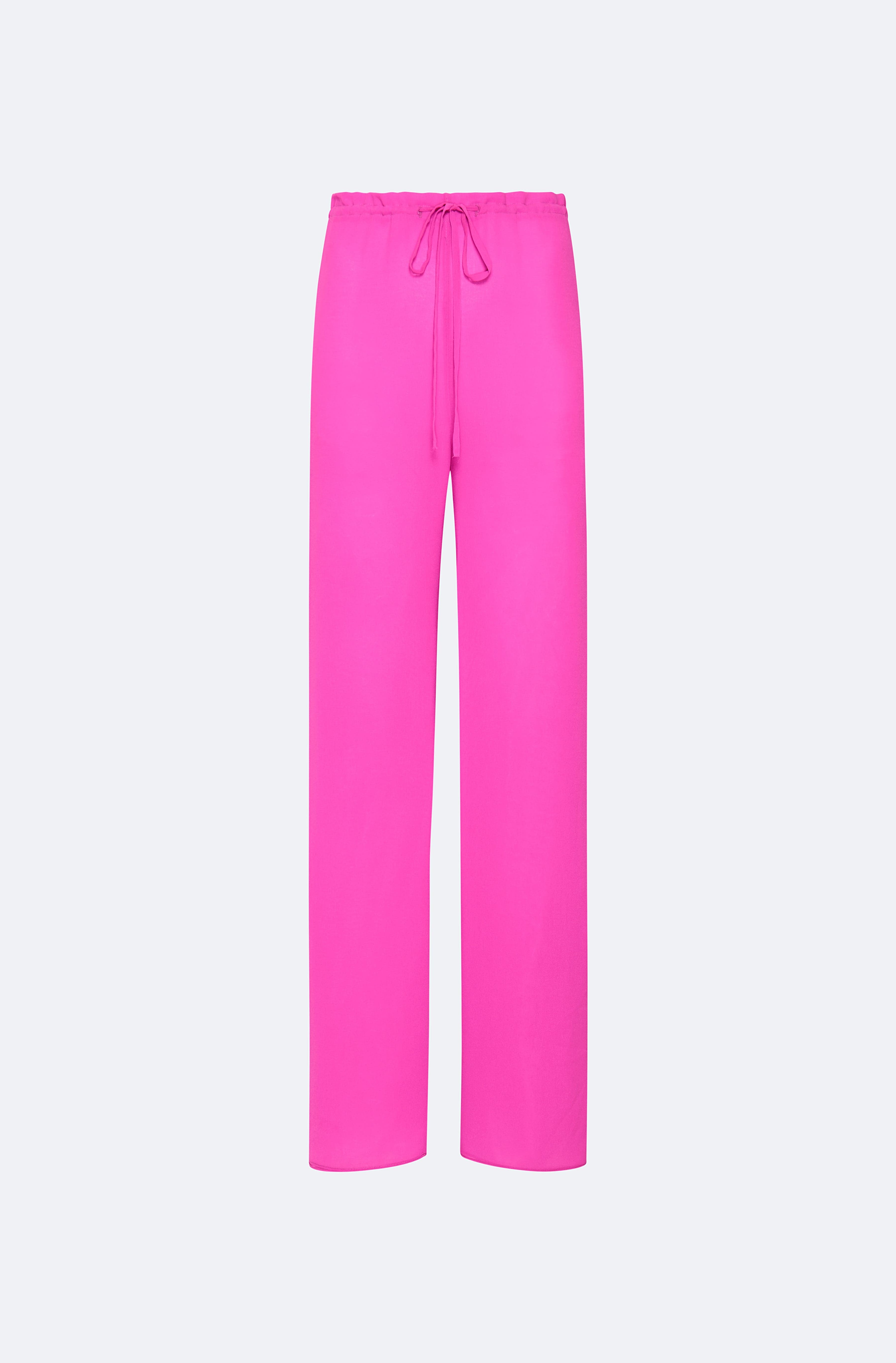 Georgette Drawstring Pant - 1