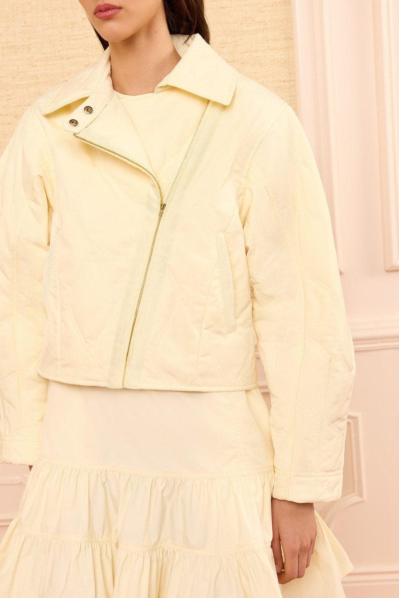ULLA JOHNSON Leonie Quilted Jacket outlook
