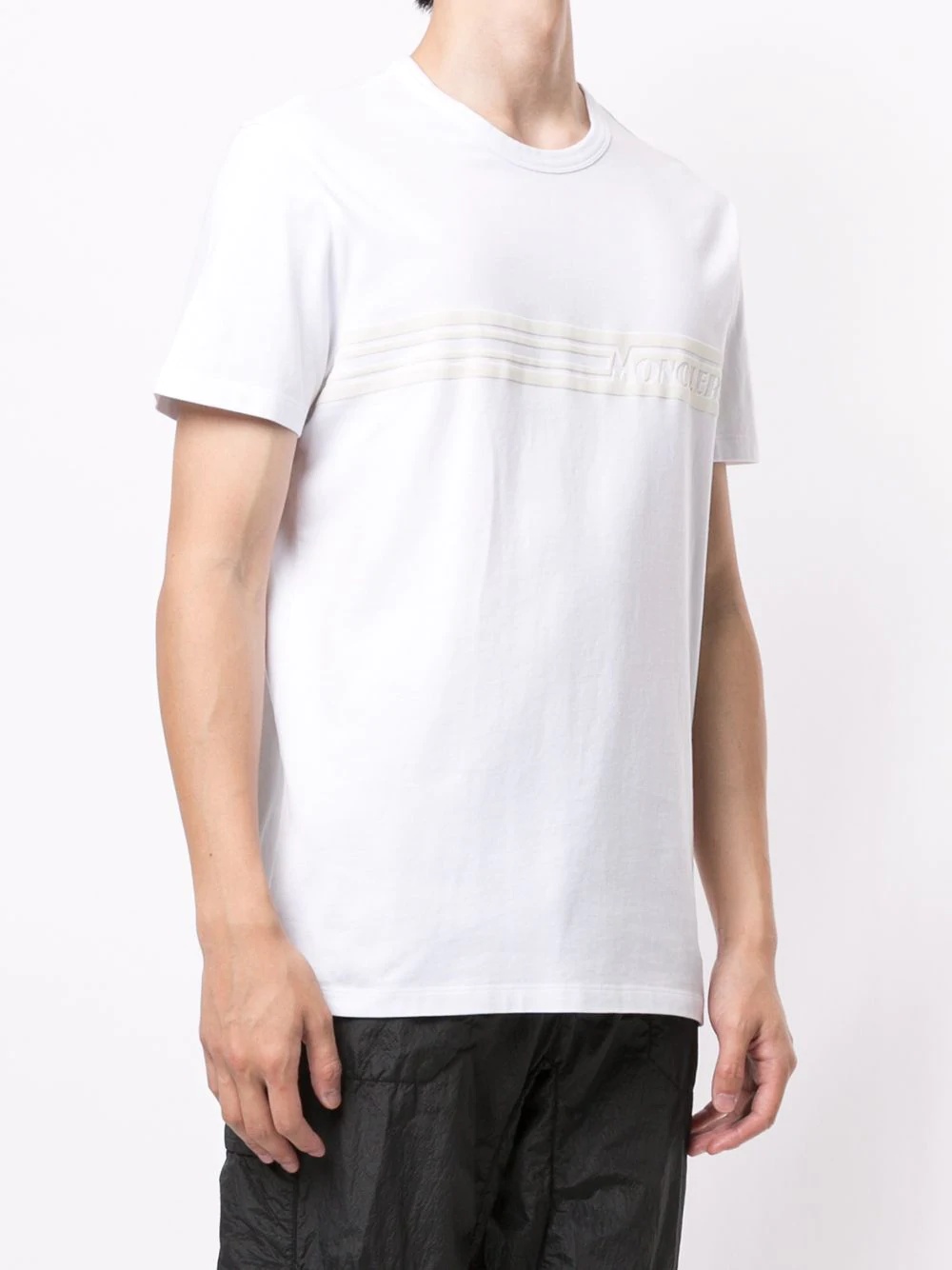 logo-print cotton T-shirt - 3