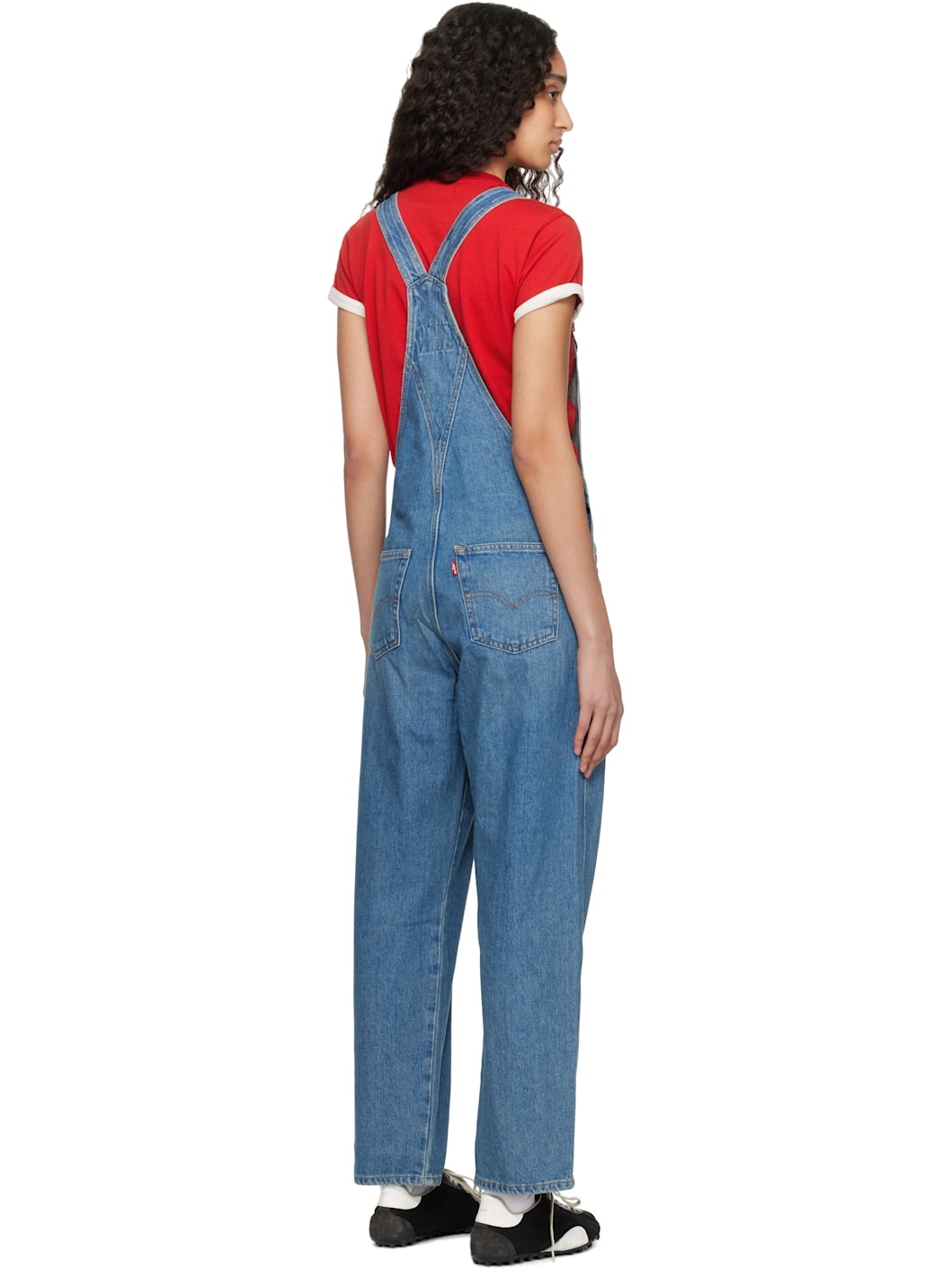 Blue Vintage Denim Overalls - 3
