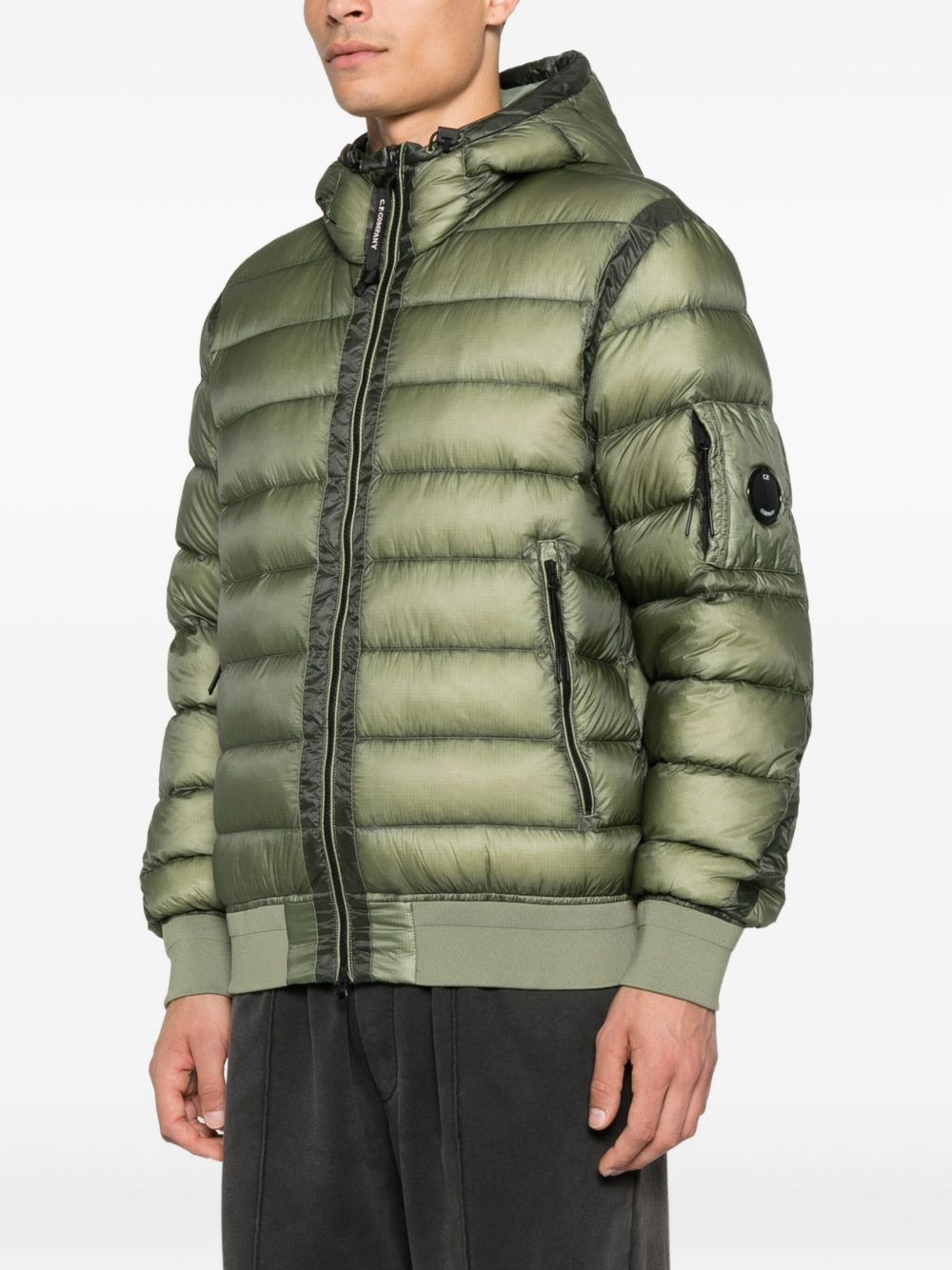 Lens-detail hooded jacket - 3