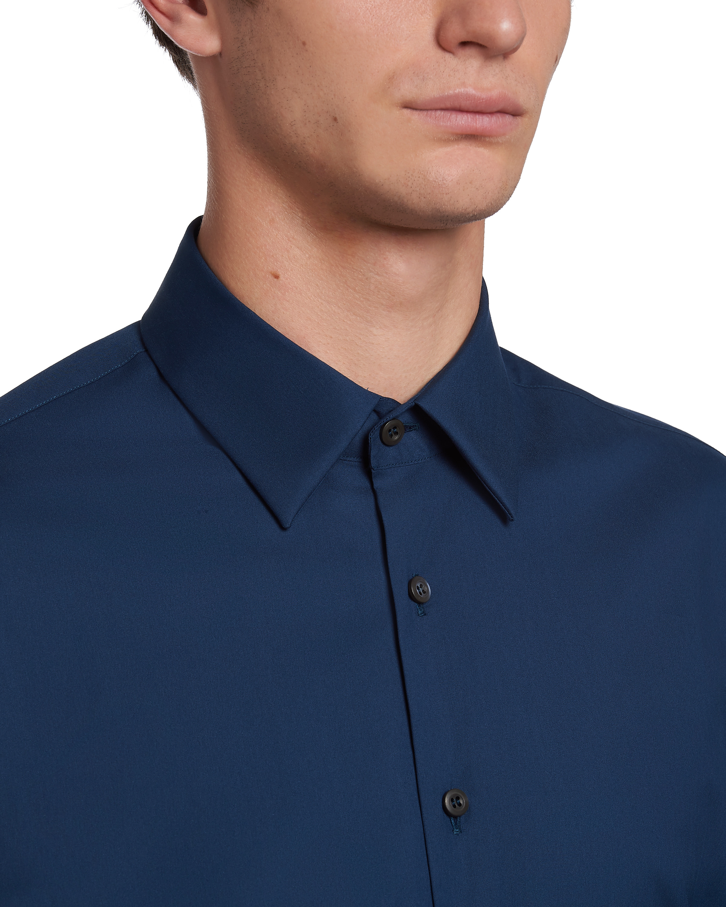 Stretch Poplin Shirt - 5