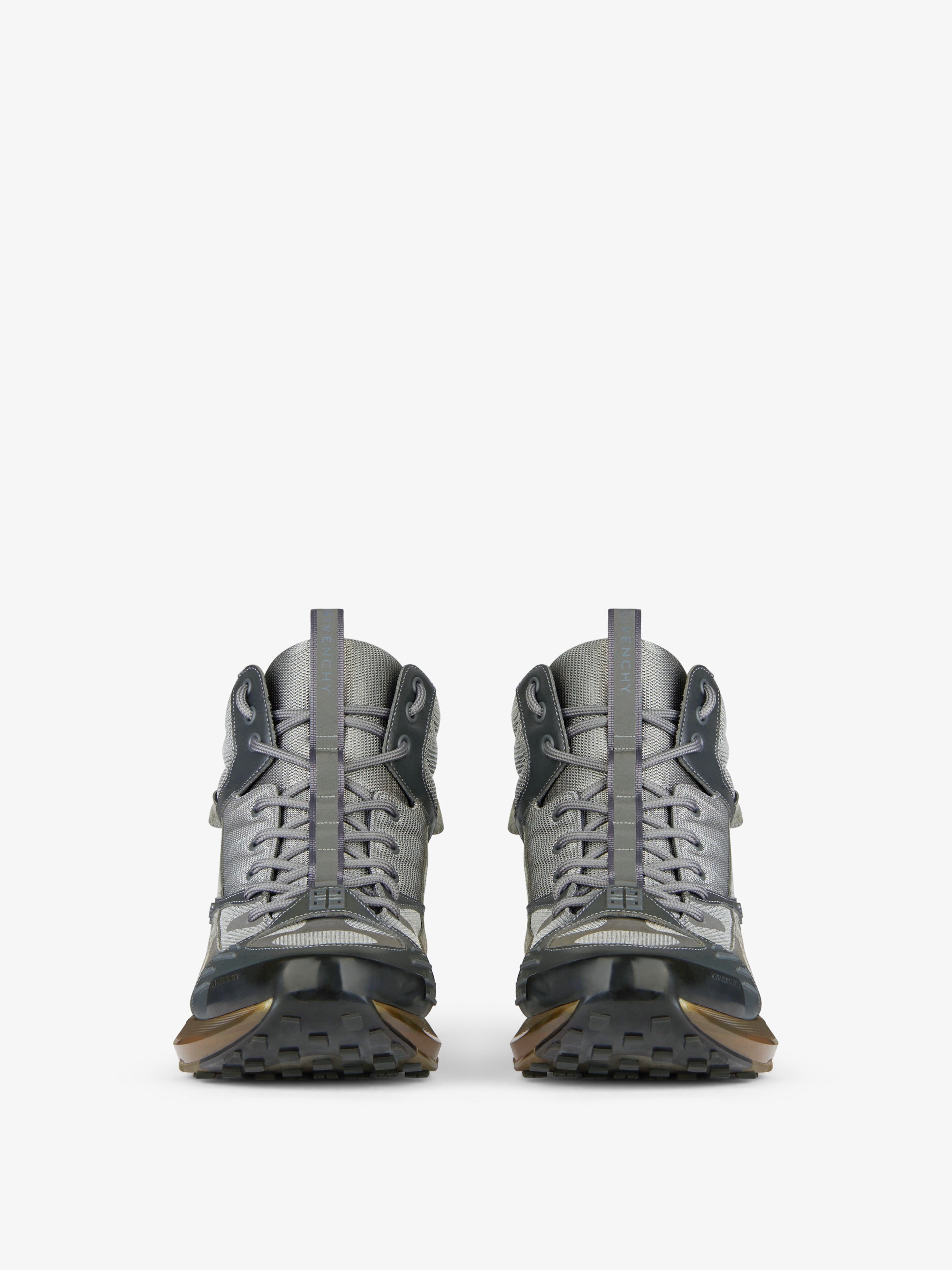 GIV 1 TR HIGH SNEAKERS IN MESH, SUEDE AND LEATHER - 2