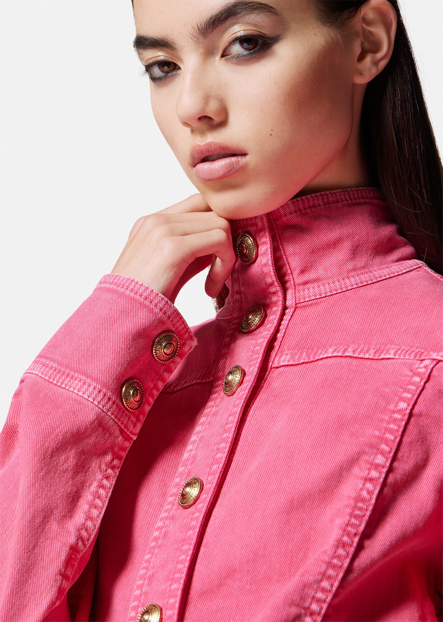 Crop Denim Jacket - 5