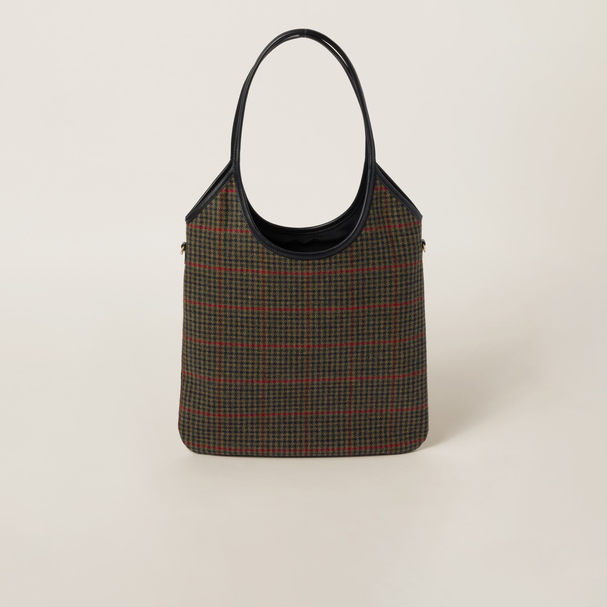 IVY tartan shopping bag - 4