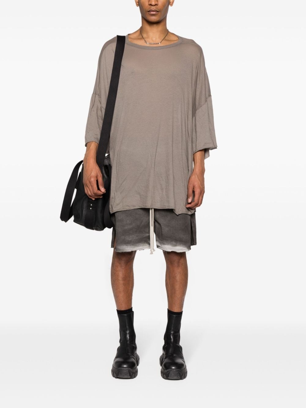 drop-shoulder organic cotton T-shirt - 2