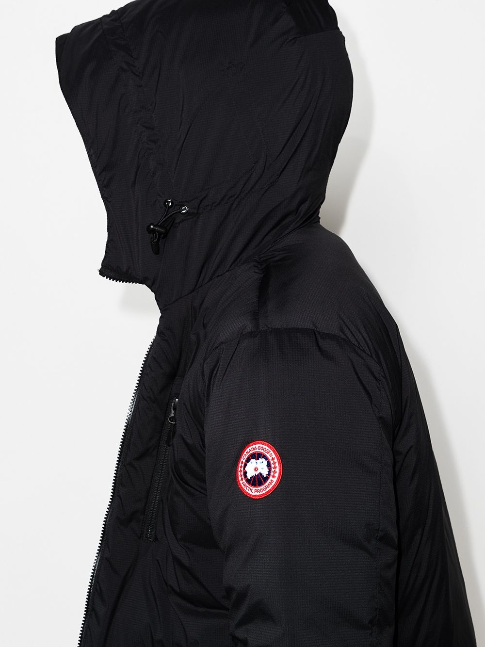 logo patch lodge jacket - 4