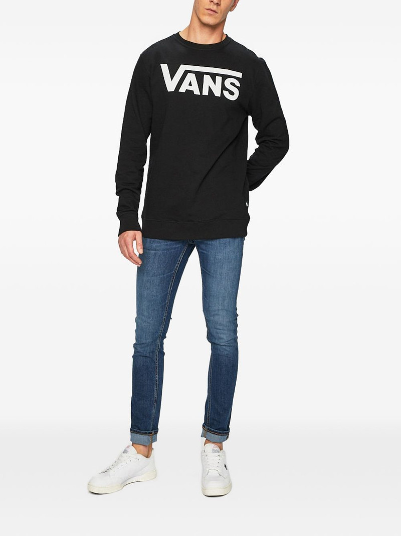Vans logo-detail long-sleeved sweatshirt outlook