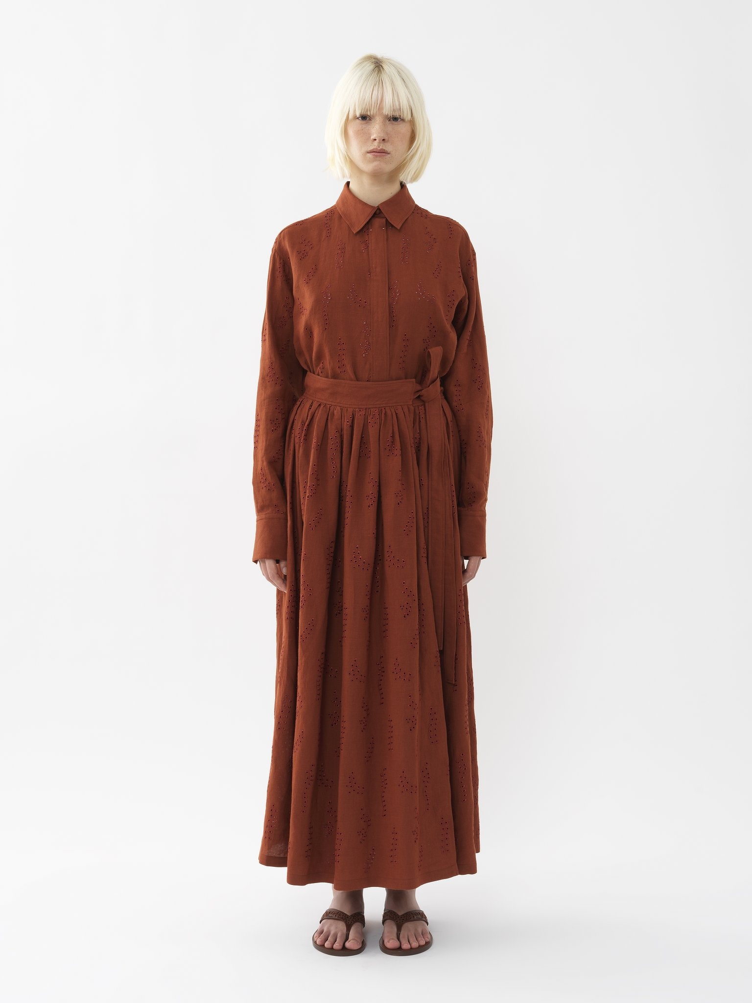CHLOÉ X ERES PALOMA LONG WRAP SKIRT - 6