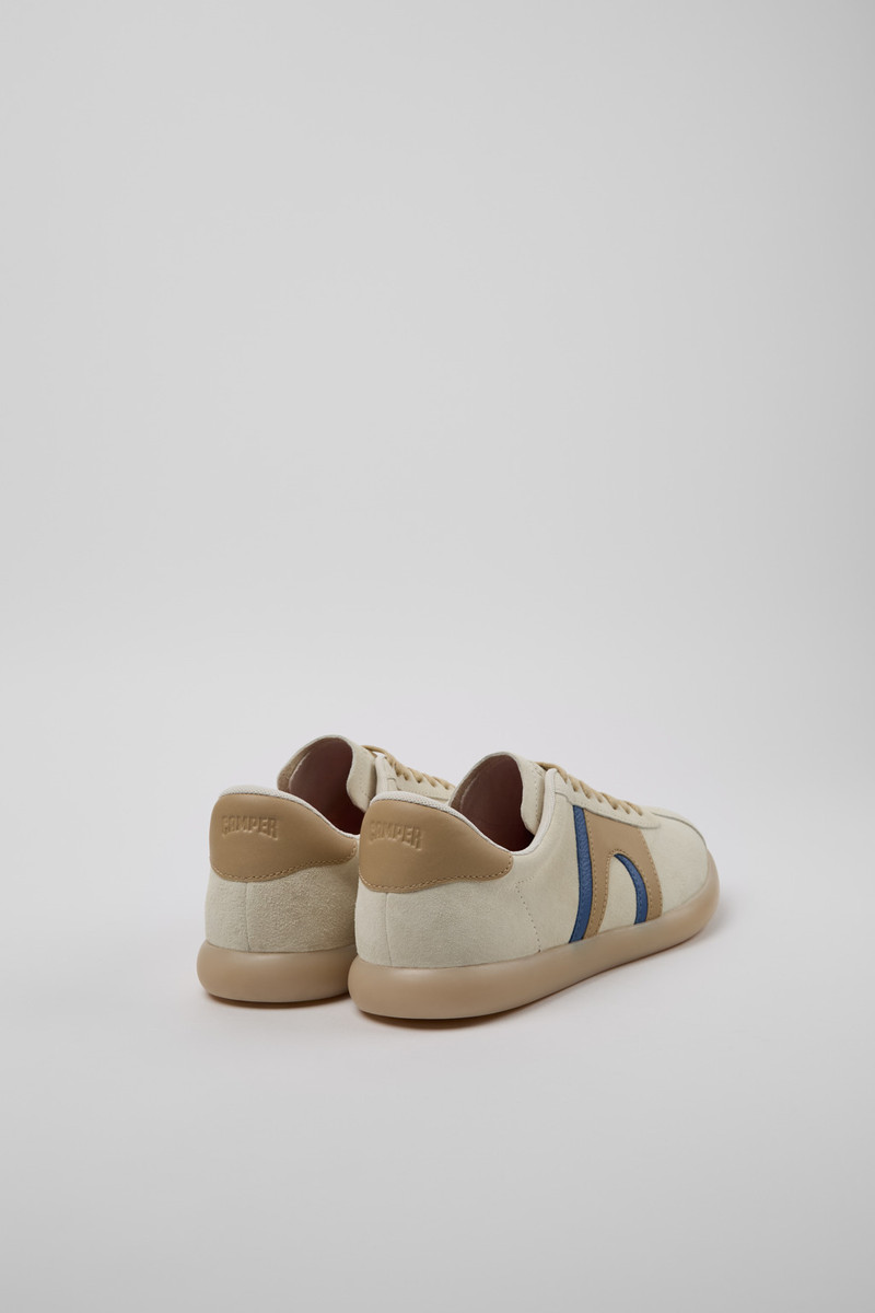 CAMPERLAB Multicolor Nubuck and Leather Men's Sneakers. outlook