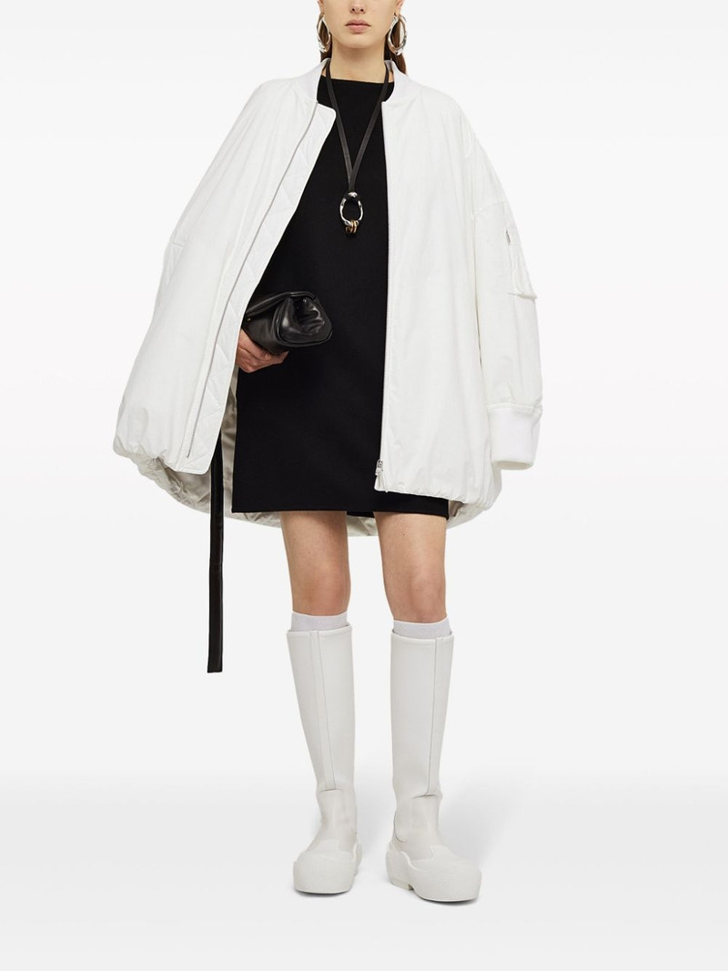 Jil Sander doubleface sleeveless cashmere dress outlook