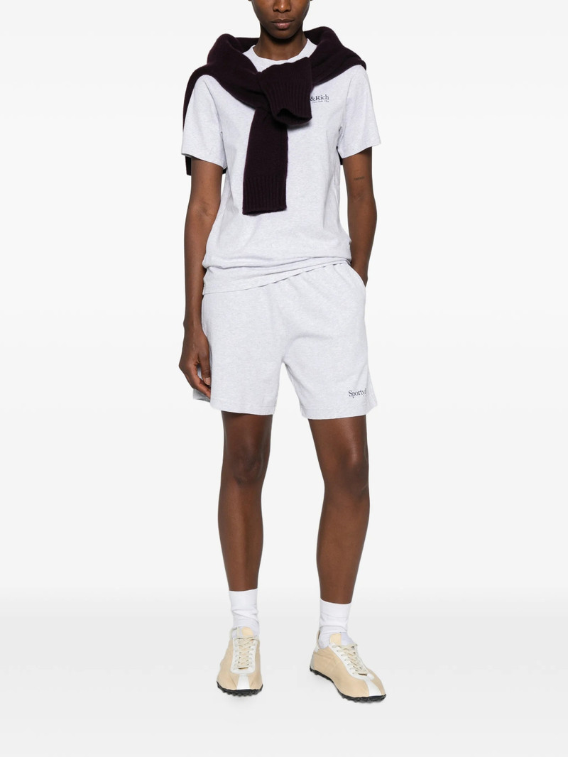 Sporty & Rich Sporty & Rich Run Club Gym Shorts outlook