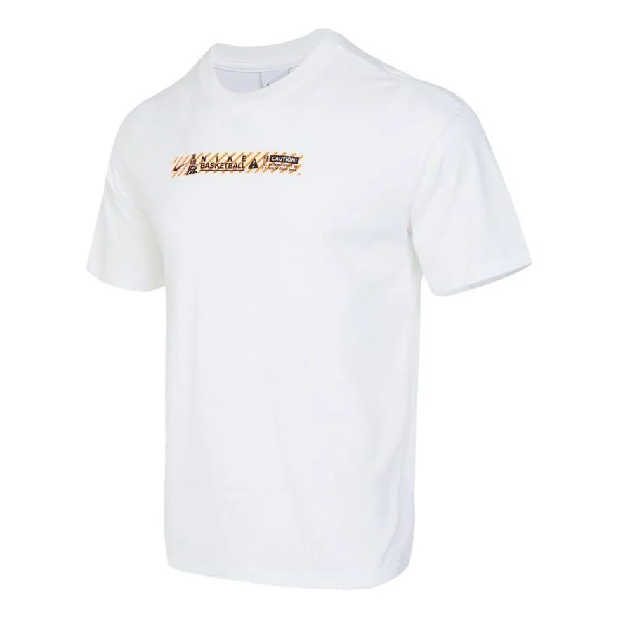 Nike Basketball T-Shirts 'White' FQ0355-100 - 1