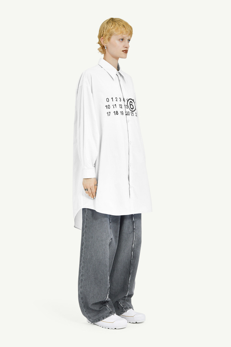 Numeric 서명 셔츠 드레스 3