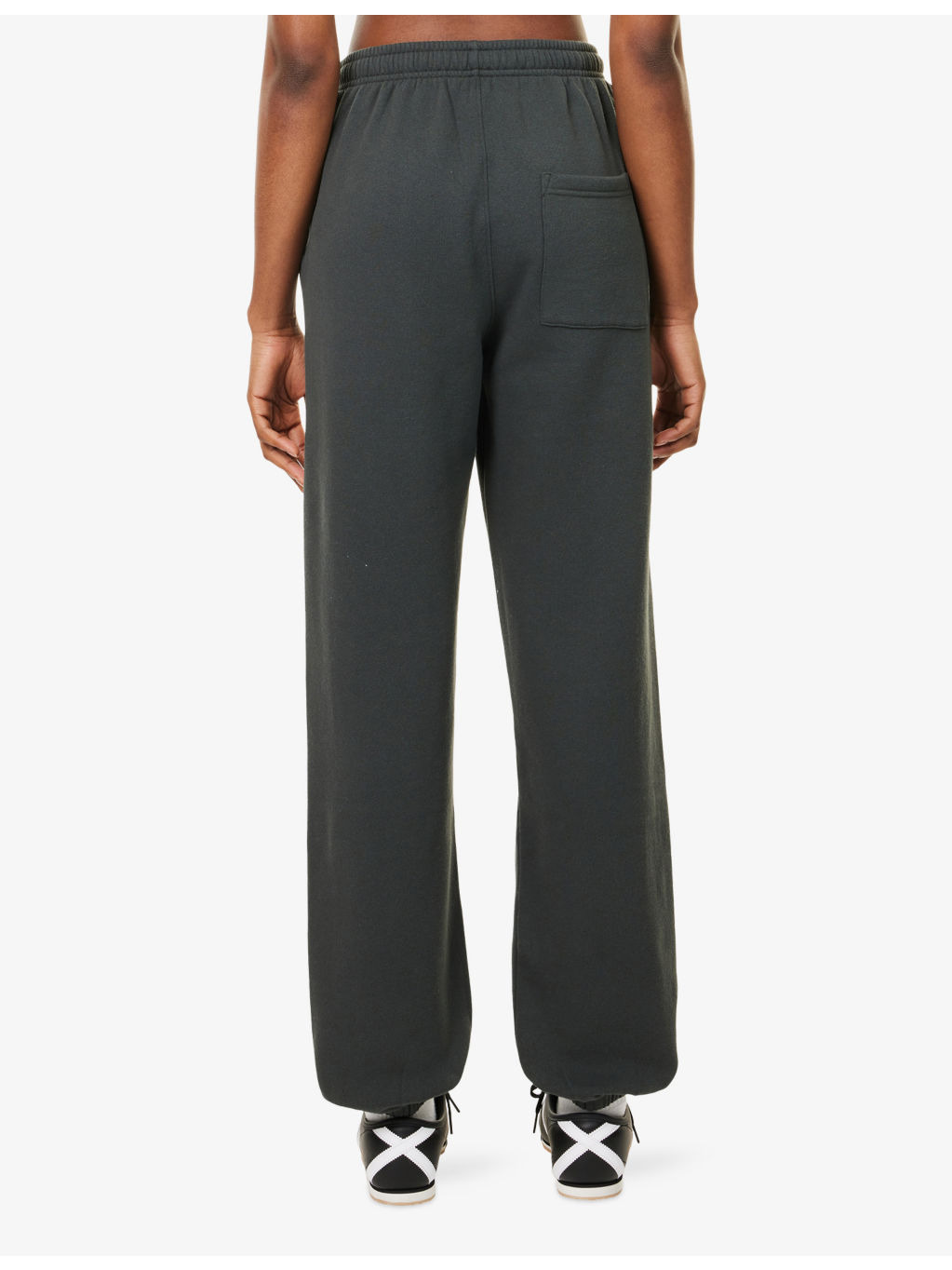 Logo-Print Straight-Leg Cotton-Blend Jogging Bottoms - 4
