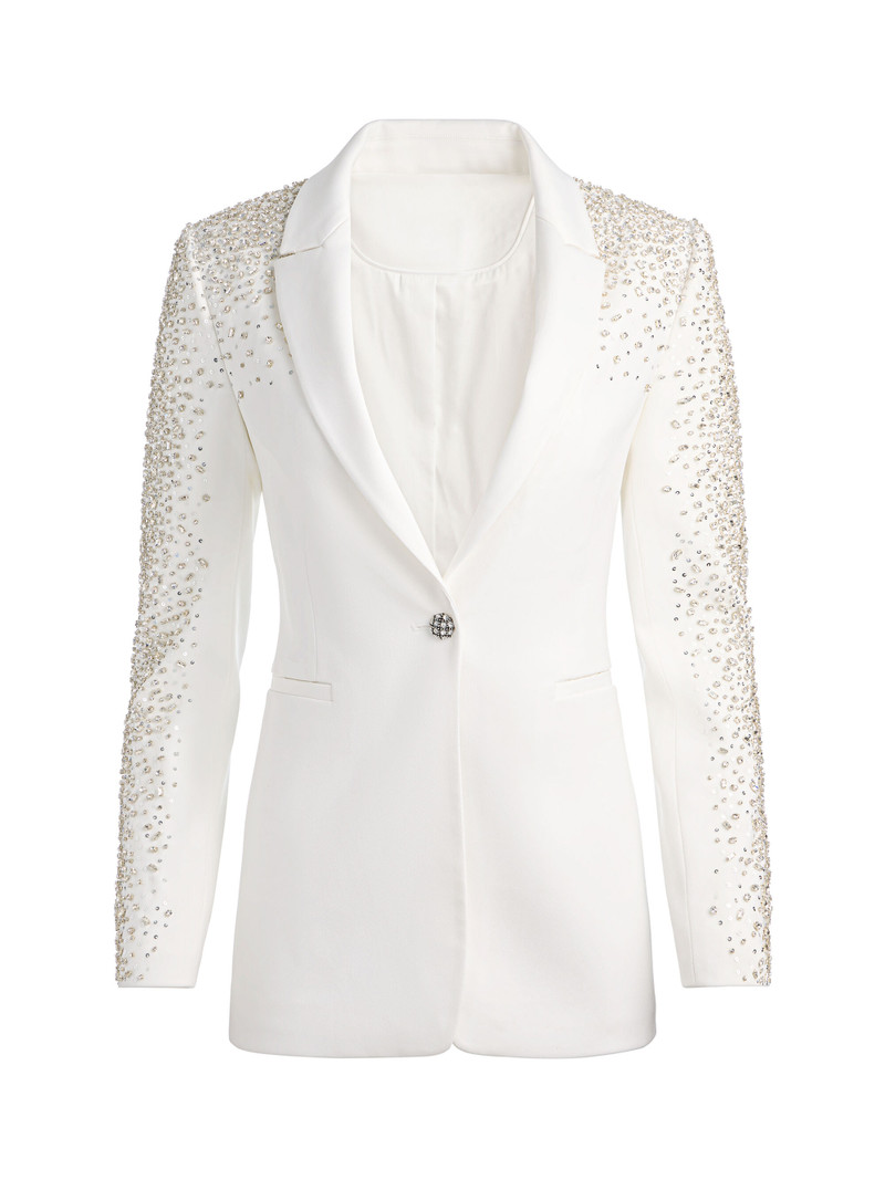BREANN EMBELLISHED FITTED BLAZER 1
